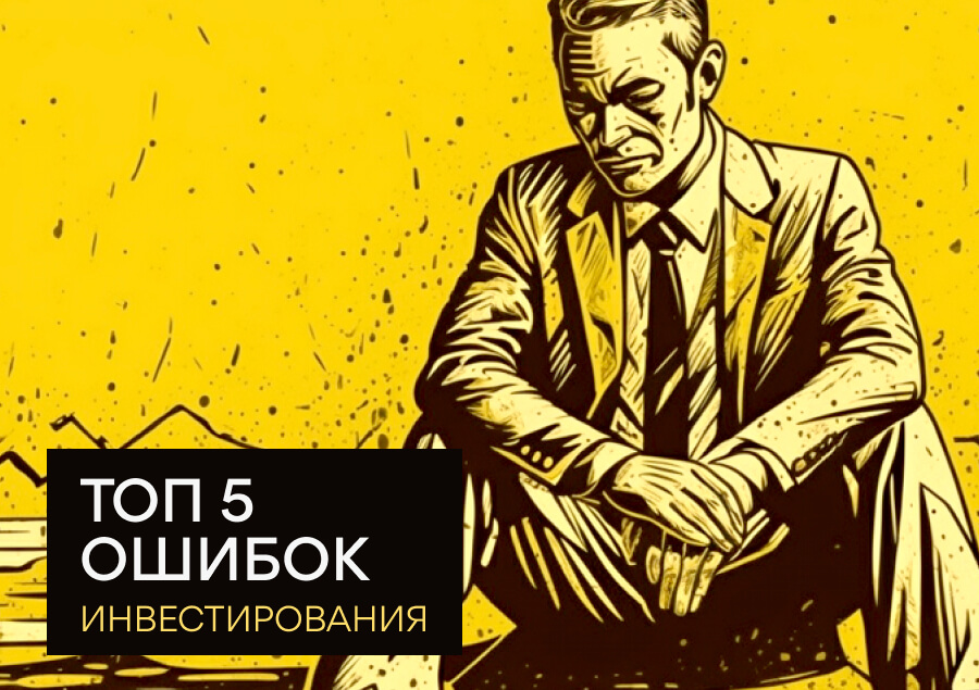 Топ-5 ошибок при инвестировании на фондовом рынке