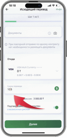 Как пополнить брокерский счет через приложение Halyk