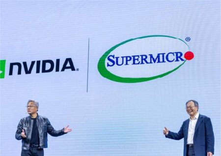 Акции Supermicro растут благодаря заказам NVIDIA