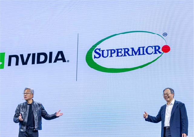 Акции Supermicro растут благодаря заказам NVIDIA