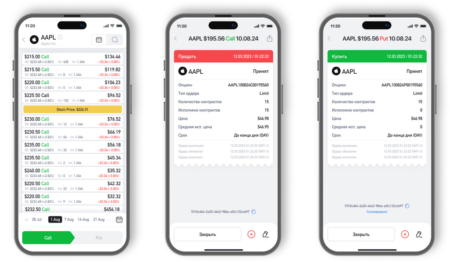 Анонс опционов на платформе Investlink