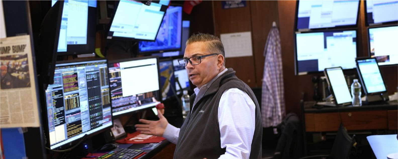 В среду фондовый рынок показал лучший день с 2008 года