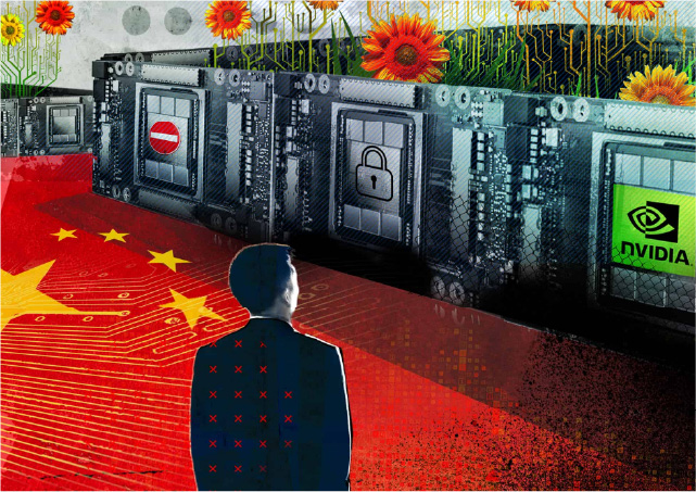 Nvidia теряет $5,5 млрд из-за экспортных ограничений, акции техсектора падают