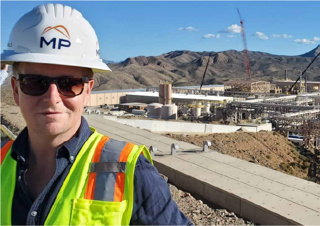 Новости о резерве критически важных металлов усиливают позиции MP Materials