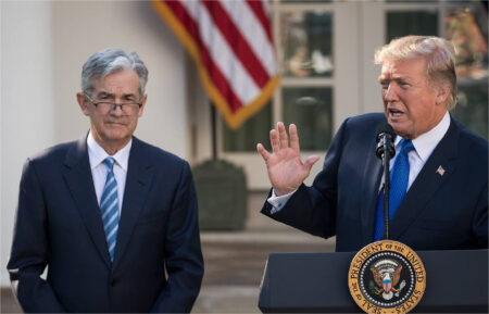 Рынок ответил падением на комментарии Пауэлла о тарифах