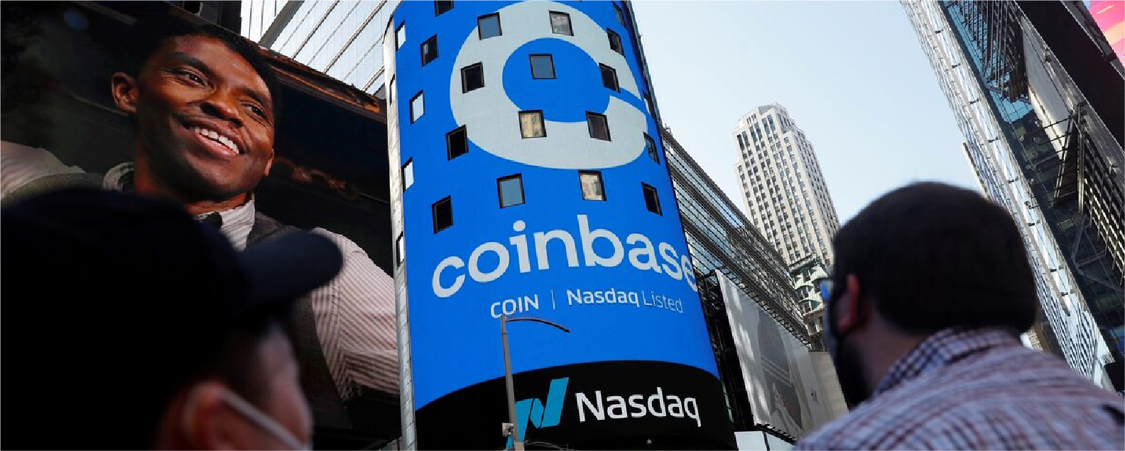 Криптокомпания Coinbase впервые в главном бенчмарке США