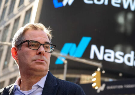 Акции Core Scientific растут на слухах о поглощении со стороны CoreWeave