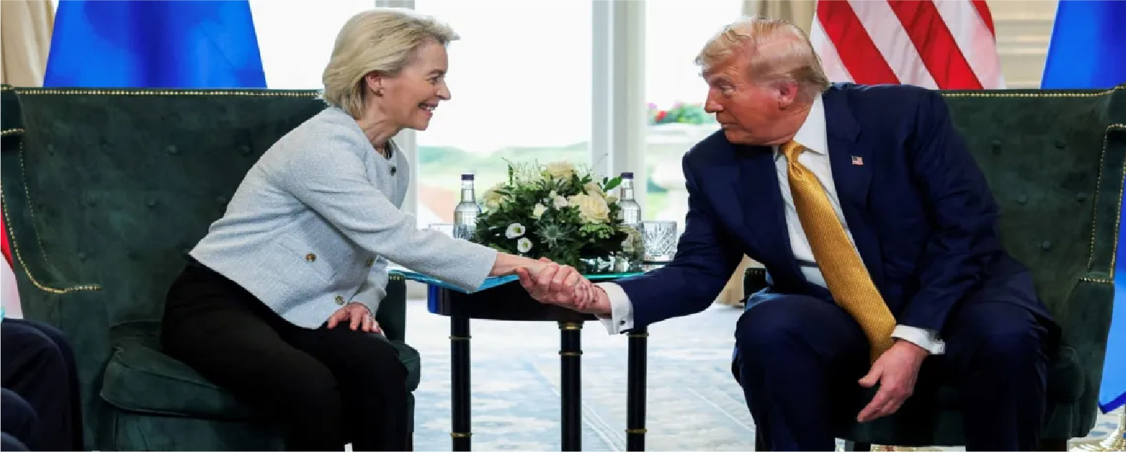 Трамп объявляет о знаковой торговой сделке с ЕС 