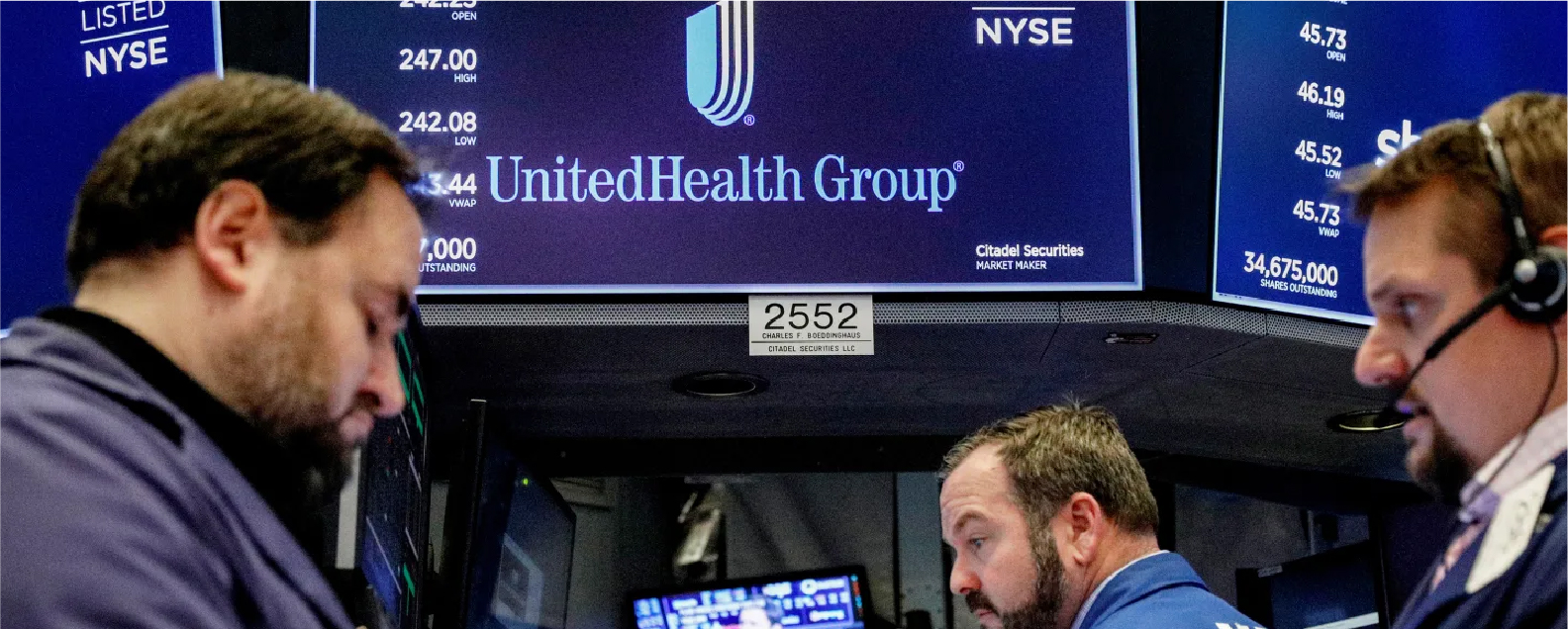 Акции UnitedHealth укрепились после инвестиций Уоррена Баффета и Майкла Берри