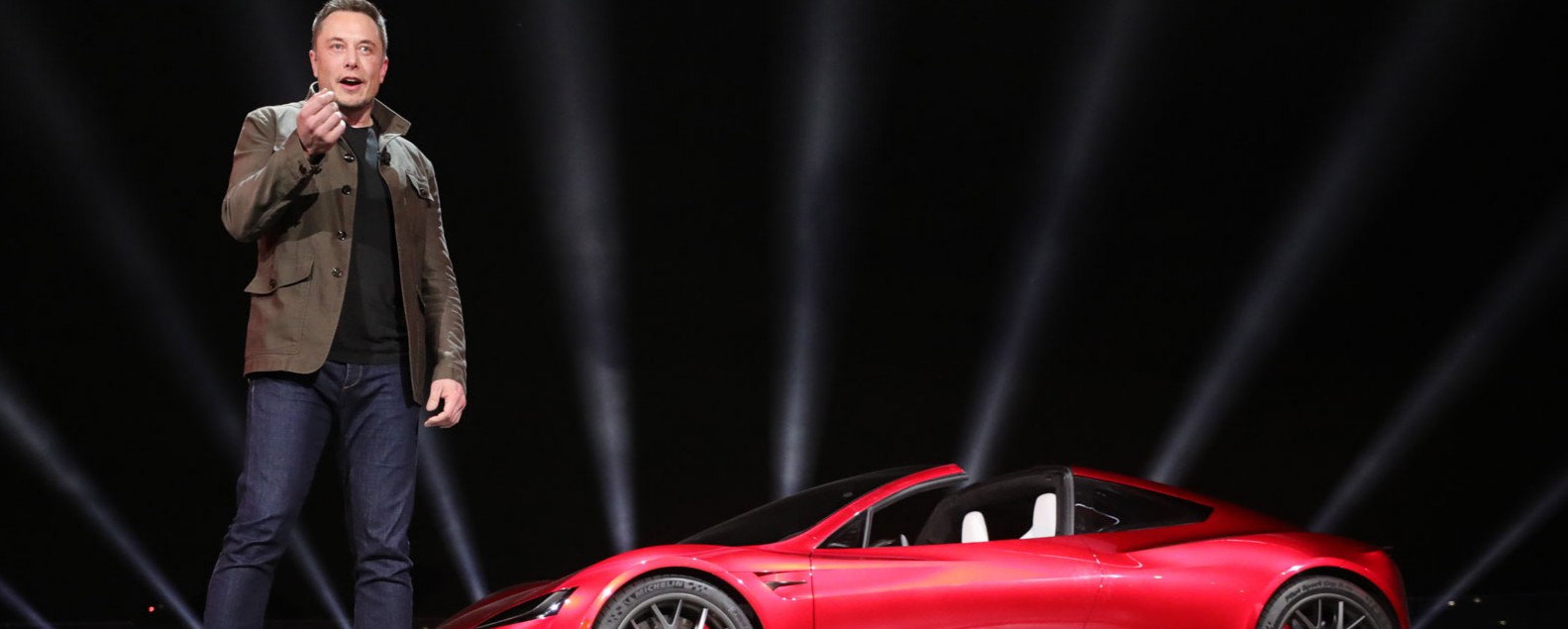 Илон Маск: новый Tesla Roadster сможет «летать»