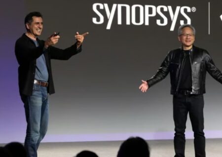 Synopsys +4,85%: получает $2 млрд от Nvidia и усиливает роль в ИИ-дизайне чипов